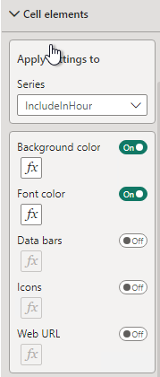 Matrix colors by size for each column - Microsoft Fabric Community
