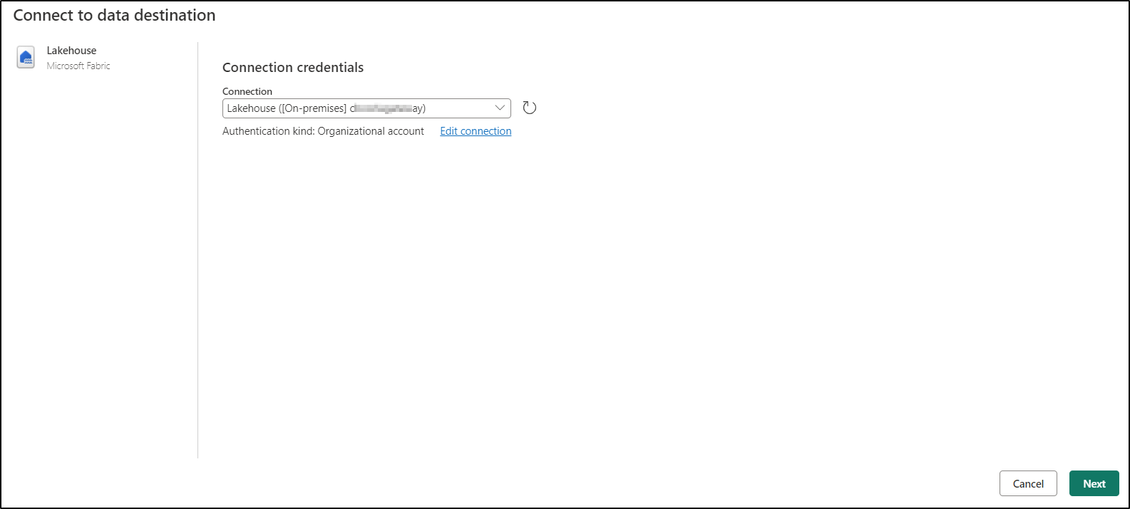 Save onprem SQL Server data into Lakehouse through... - Microsoft ...