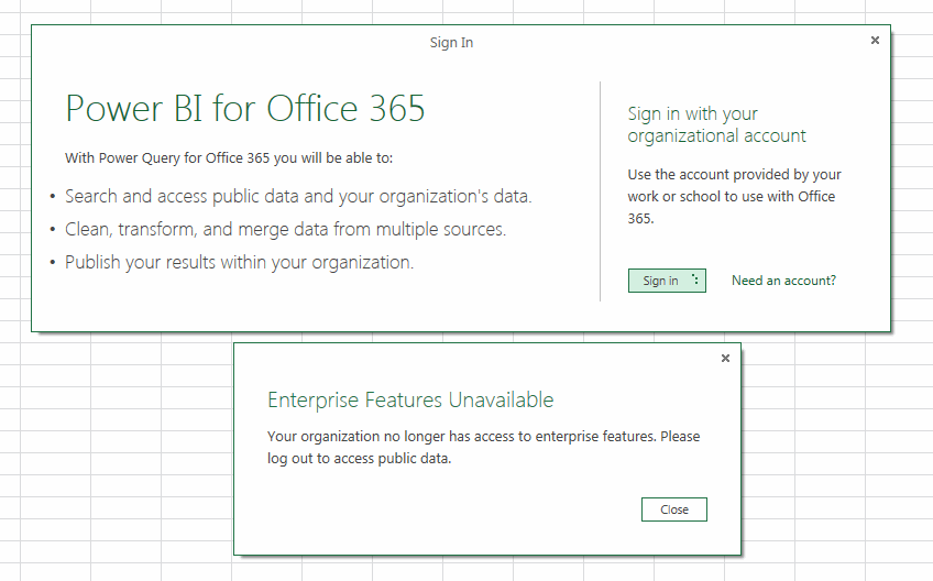 How to access PowerBi from Excel Power Query - Microsoft Fabric Community