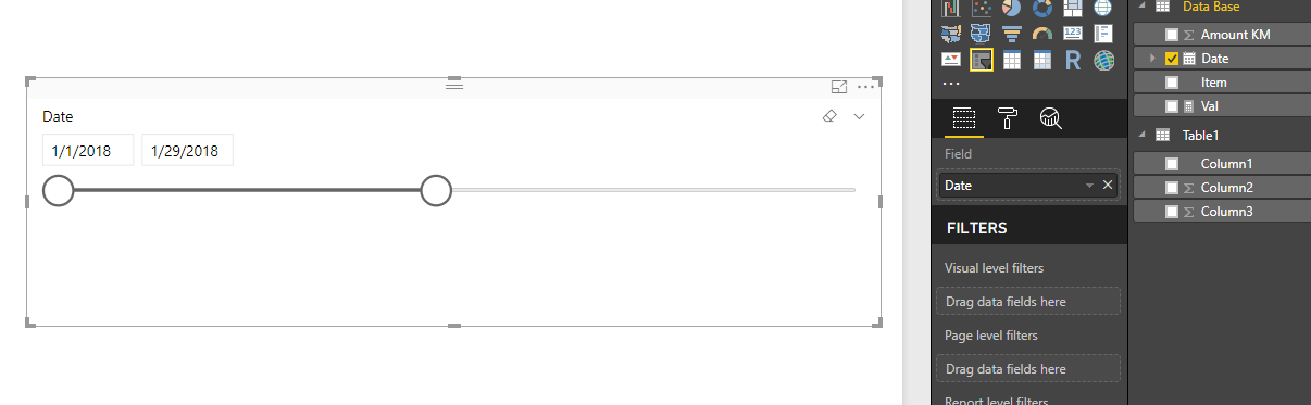 Solved: Variable Range based on date filter - Microsoft Fabric Community