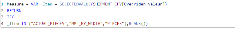 How to hide some rows values in a Matrix - Microsoft Fabric Community