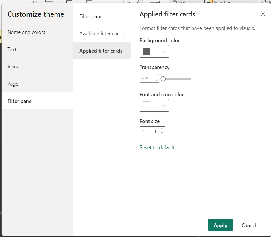 Graphical Problem with filters - Microsoft Fabric Community