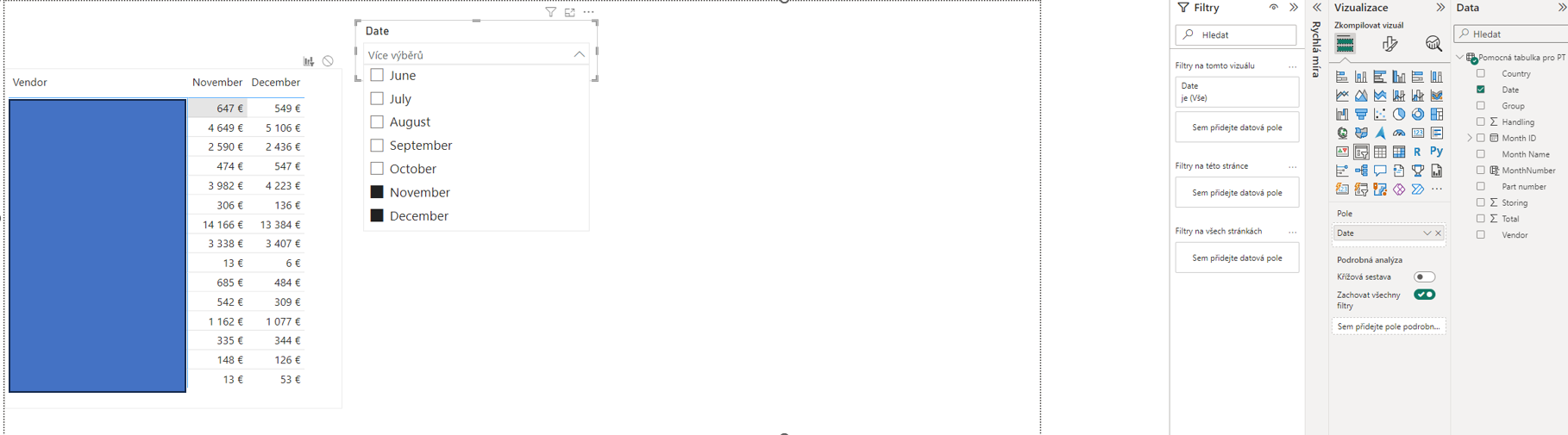 Month over month in columns - Microsoft Fabric Community
