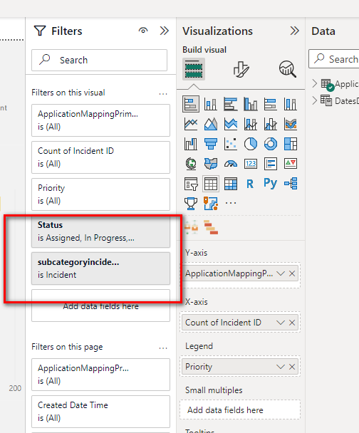 Solved: Drill through didn't work on chart level filter - Microsoft ...