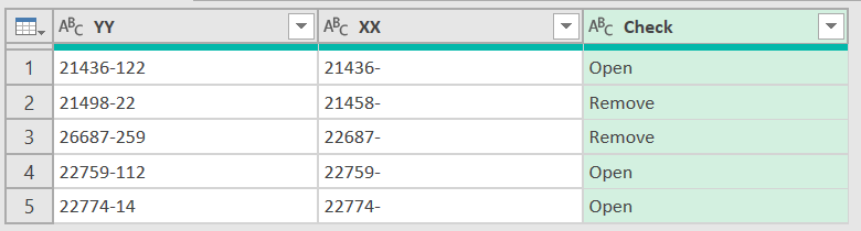 Solved: Conditonal Column based on a column from another t ...