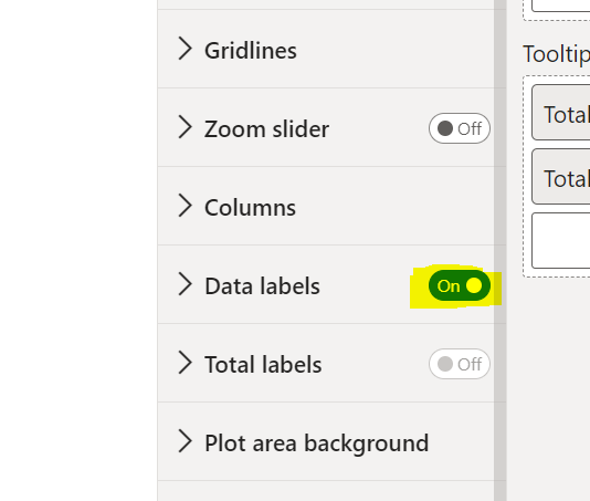 De Select Data Labels - Microsoft Fabric Community