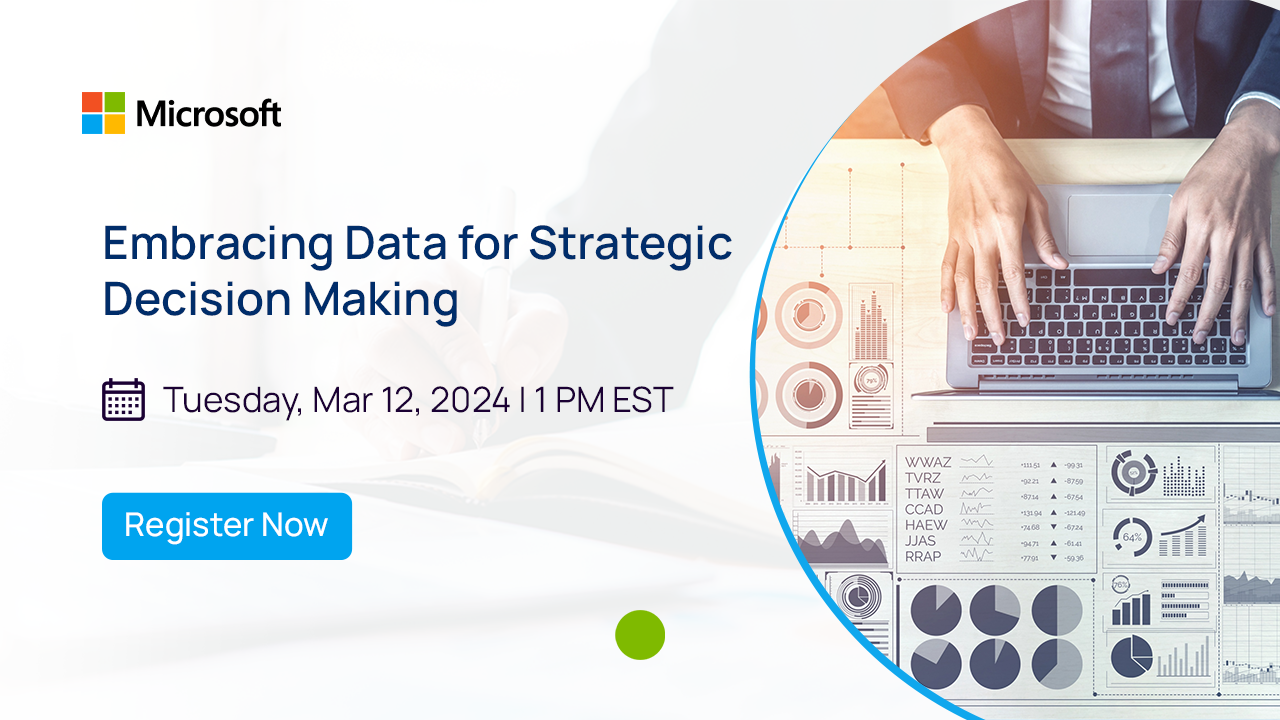 Embracing Data for Strategic Decision Making-Webinar