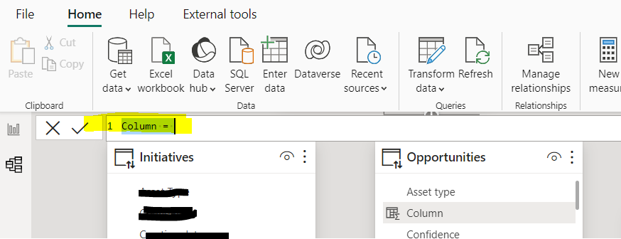 Create a new table from columns in another table u... - Microsoft ...