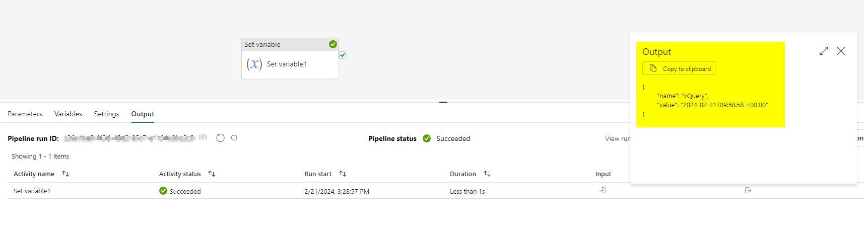 Solved: Problem with variables and dynamic API query - Microsoft Fabric ...