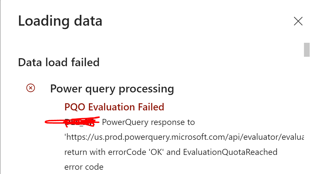 Datamart is in a critical state - Microsoft Fabric Community