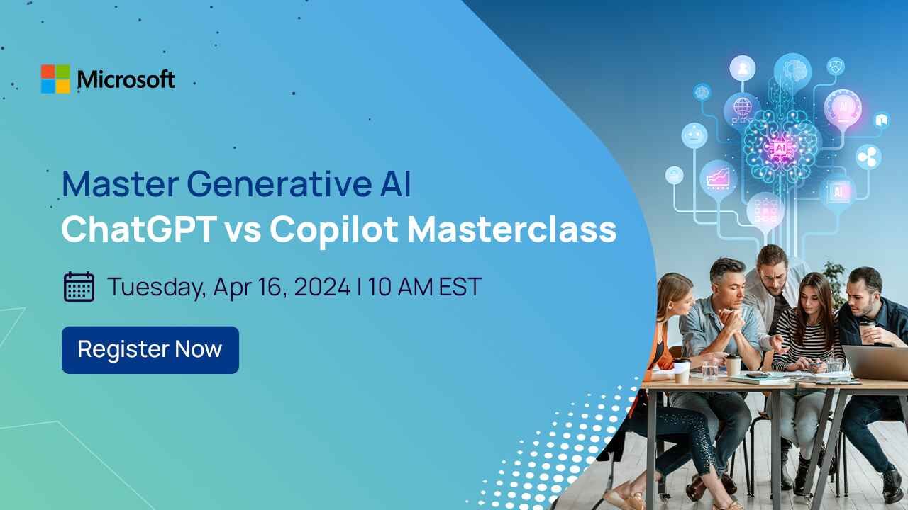Master Generative AI: ChatGPT vs Copilot Masterclass