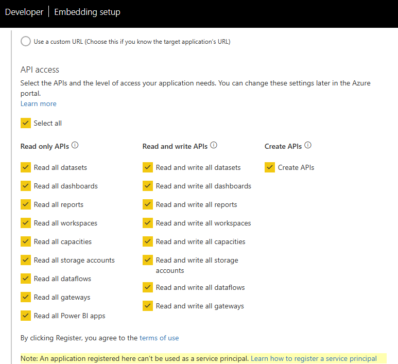 Embedding setup Issue - Microsoft Fabric Community