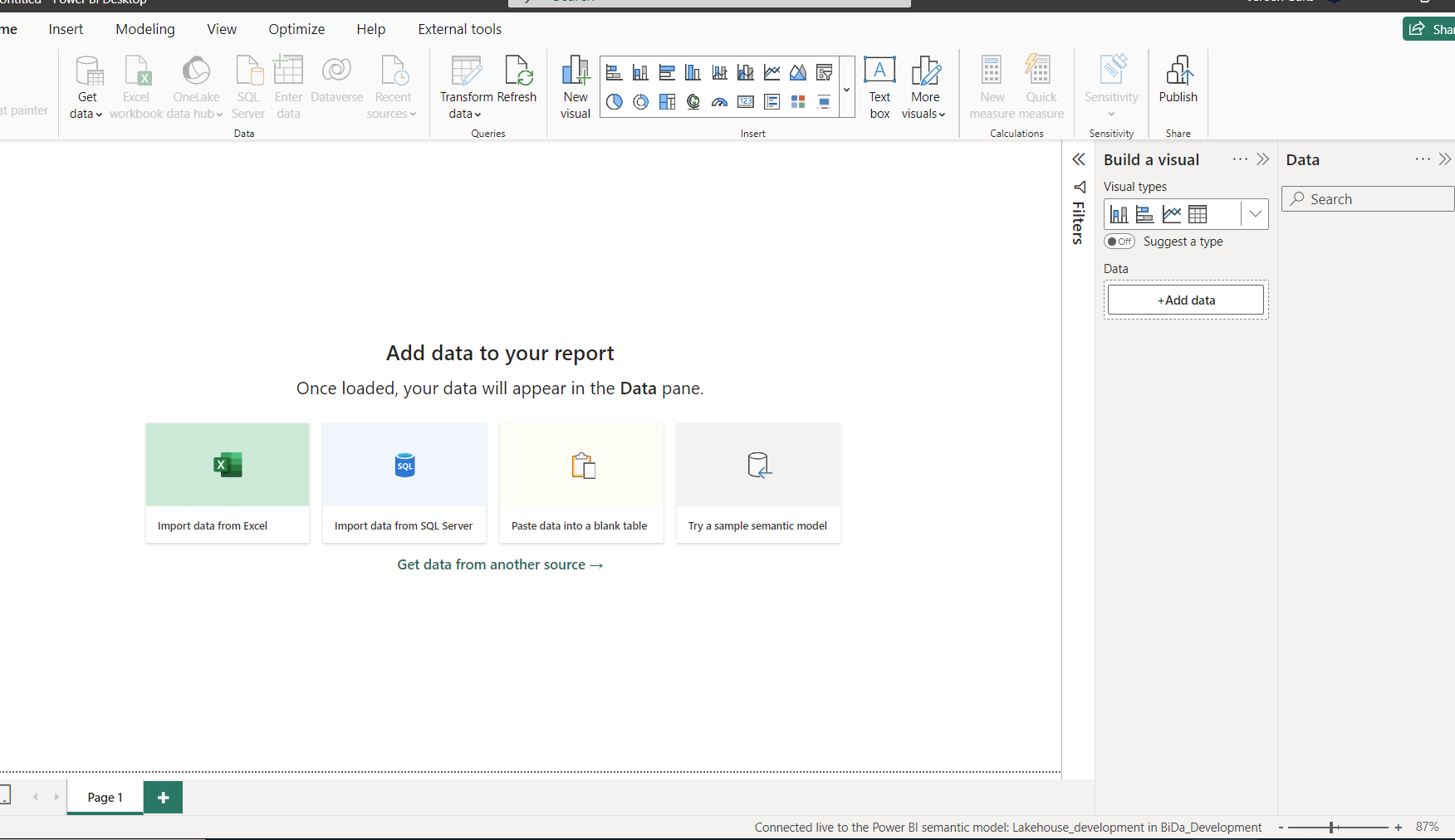 Live connection to fabric not working - Microsoft Fabric Community