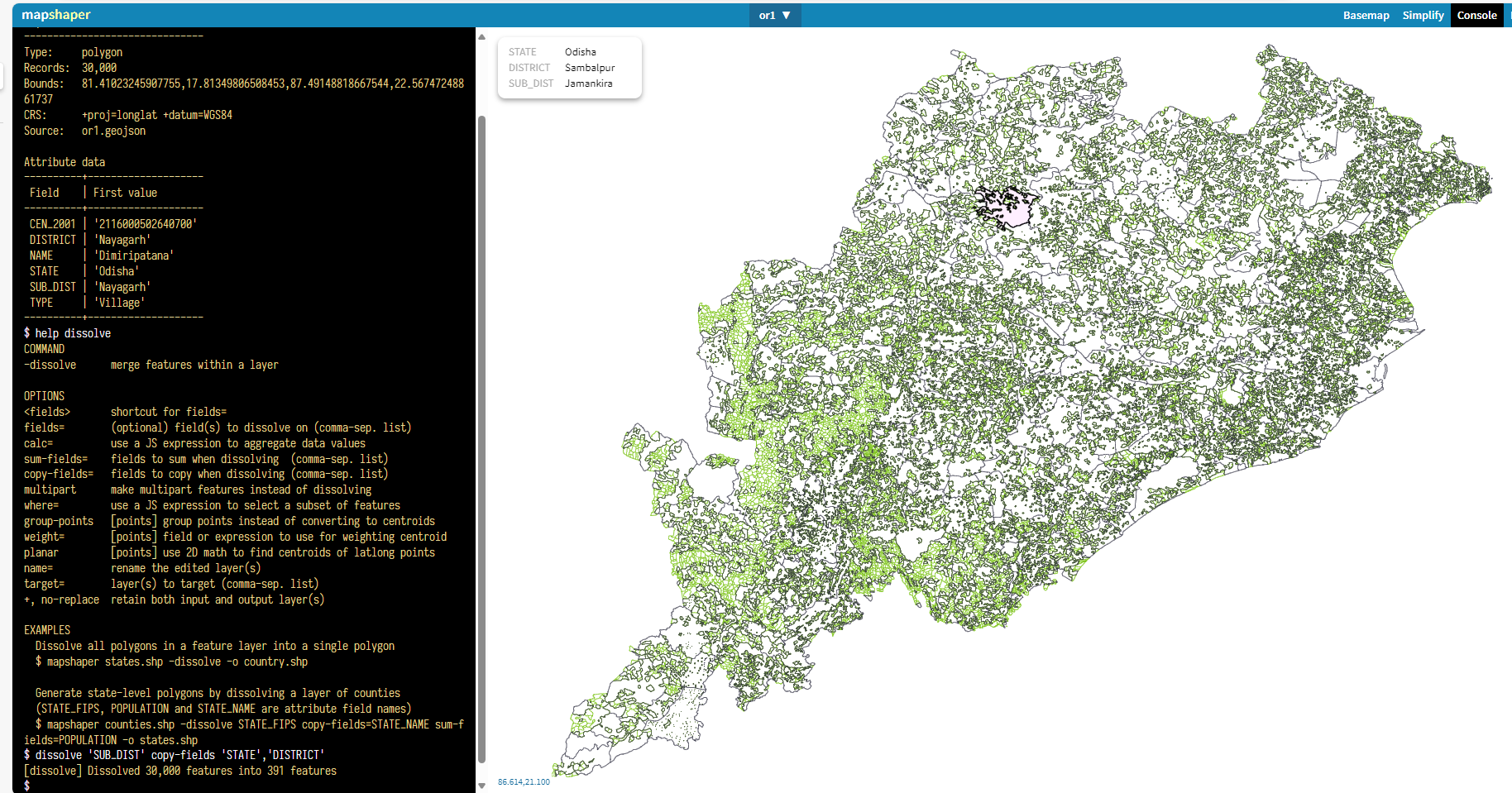 Solved: Help : Custom Map Creation in Odisha State, India - Microsoft ...
