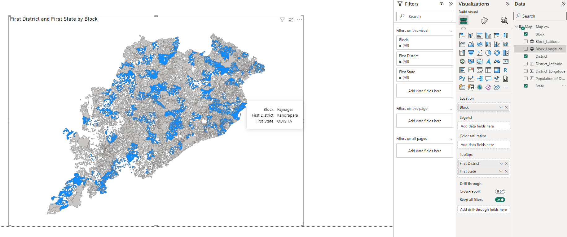 Solved: Help : Custom Map Creation in Odisha State, India - Microsoft ...