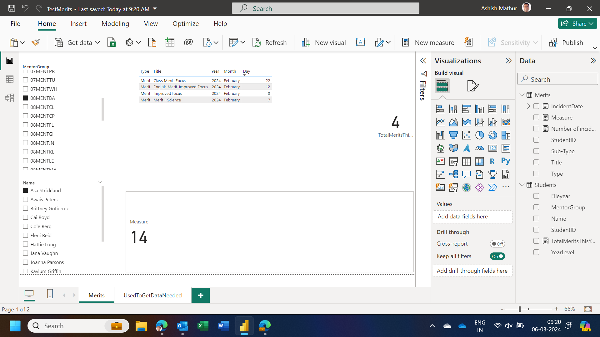 Measure using filters on fields from related table - Microsoft Fabric ...