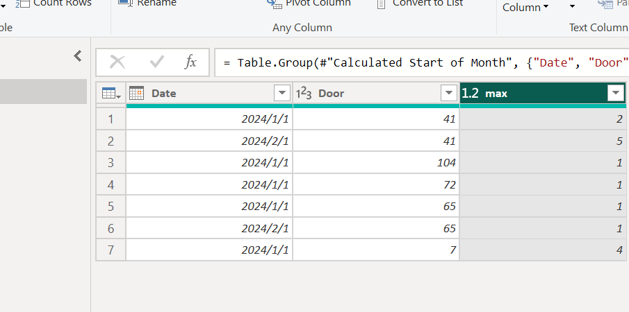 Solved: Calculate the max value by category - Microsoft Fabric Community
