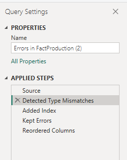 Detected type mismatch - how to fix - Microsoft Fabric Community