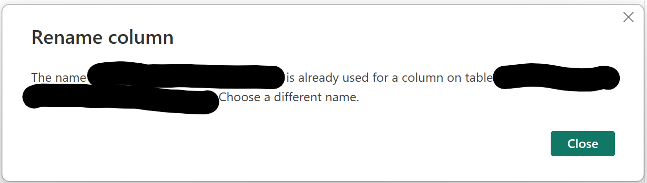 Power BI auto rename column in Table View issues - Microsoft Fabric ...