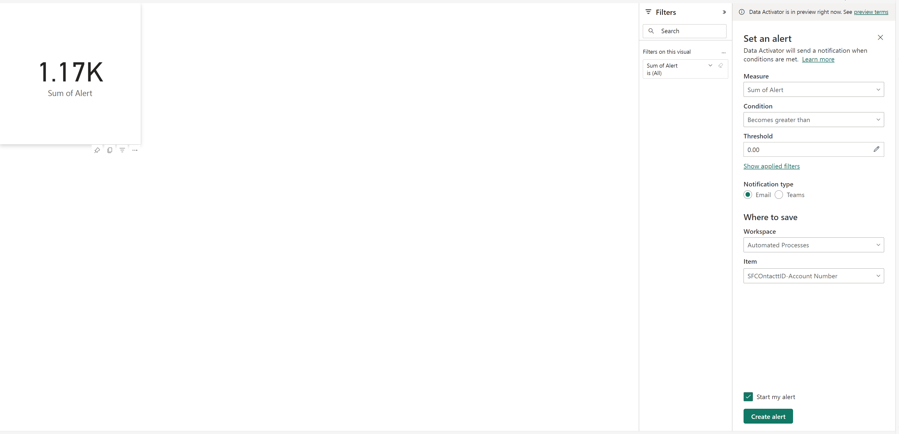Solved: Data Activator Not Capturing Trigger - Microsoft Fabric Community