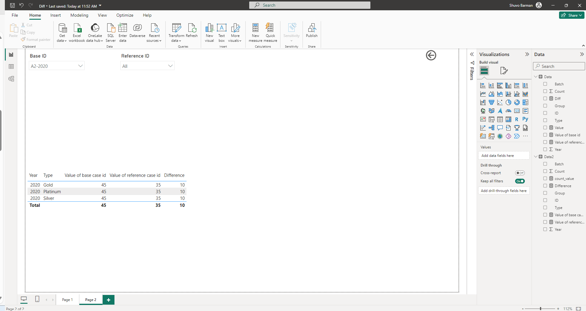 Dynamic Calculation based on the slicer selection - Microsoft Fabric ...