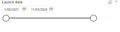 Count between two dates in slicer - Microsoft Fabric Community