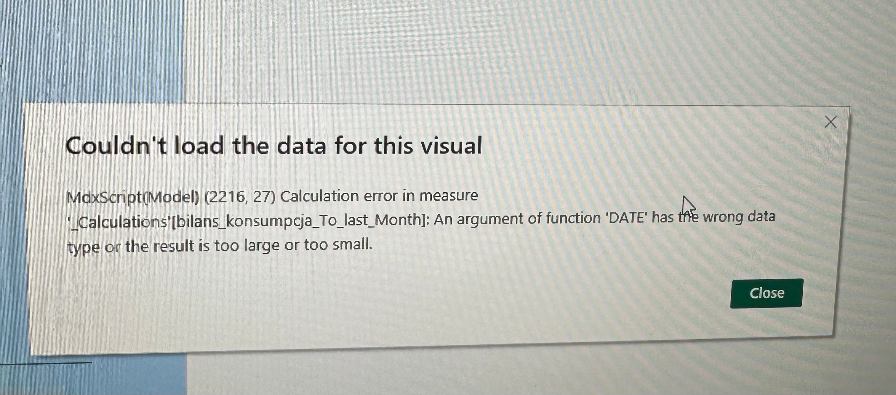 Problem with visual plot (Dax Query) - Microsoft Fabric Community