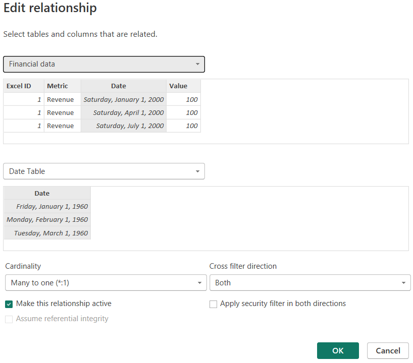 Legend Issues when filtering using Start and End D... - Microsoft ...