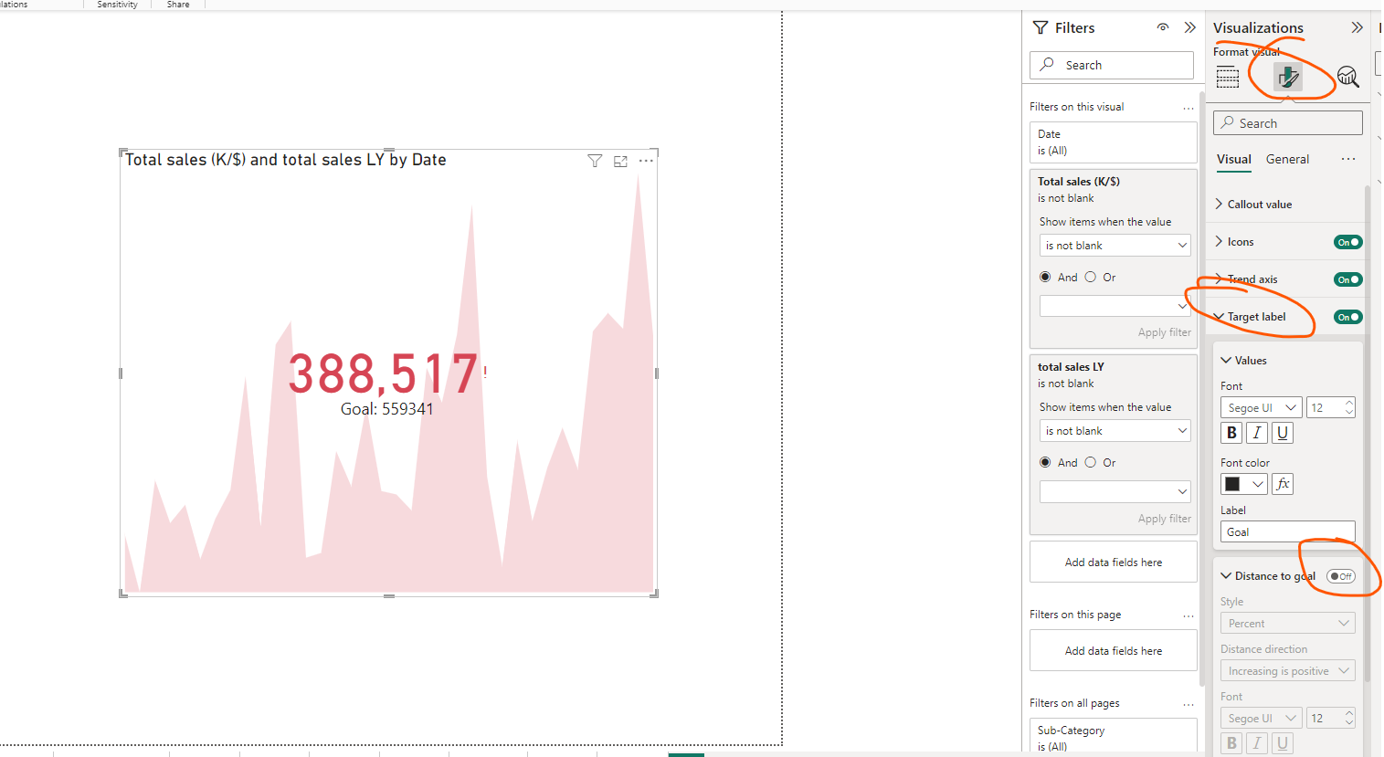 KPI Visual - Microsoft Fabric Community