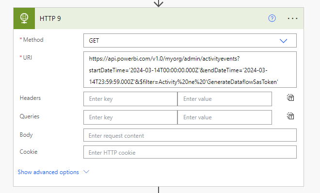 Power BI REST API Activity Events not working ne (... - Microsoft ...