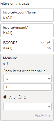 Solved: How to Filter Amount column to avoid 0.00 and blan ...