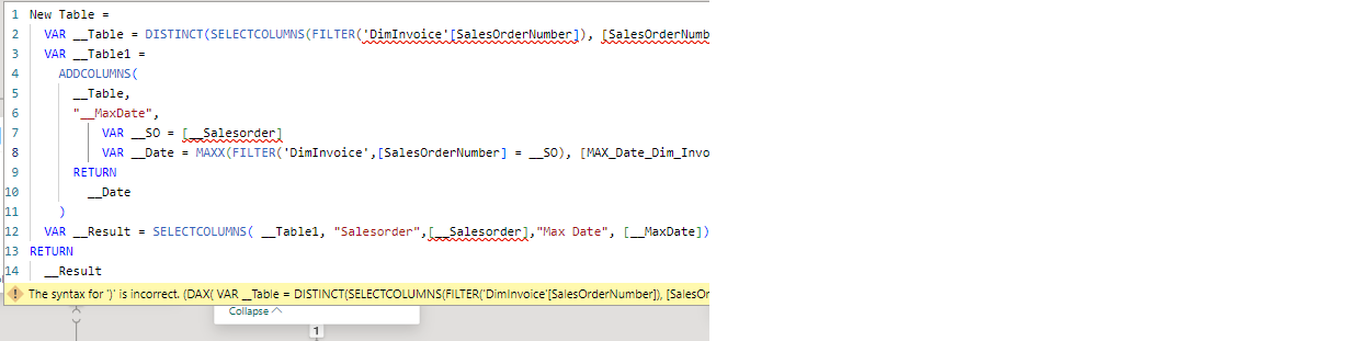 create new table from existing table with distinct... - Microsoft ...