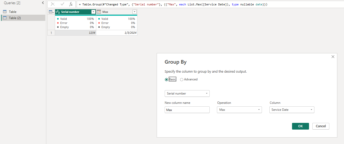 Solved: Group By Query - Microsoft Fabric Community