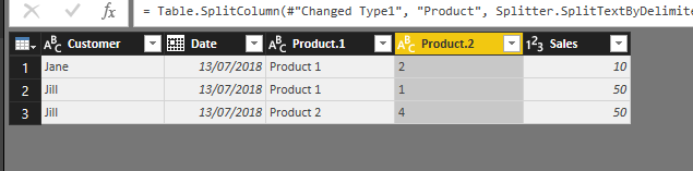 Solved: Split a cell into multiple rows and calculating va ...