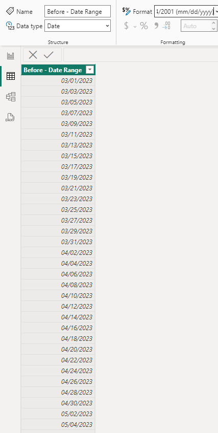 Solved: How to Create Measure that References Two Date Sli ...