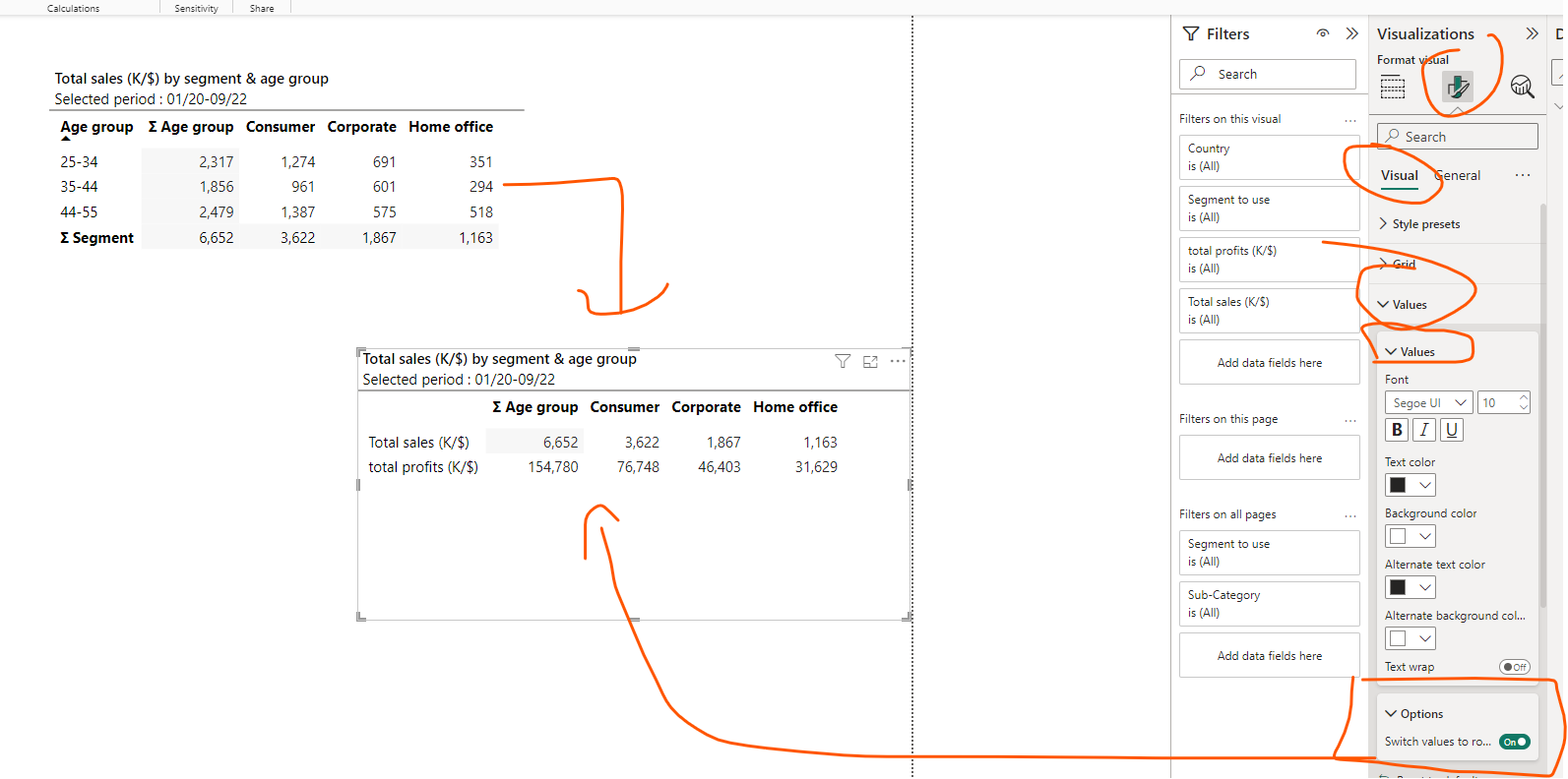 Solved: Parent - Child hierarchy in same row - Microsoft Fabric Community