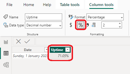 Solved: Query Editor format not matching Table view format - Microsoft ...