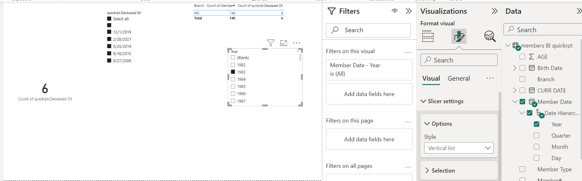 Trouble counting dates in data column - Microsoft Fabric Community