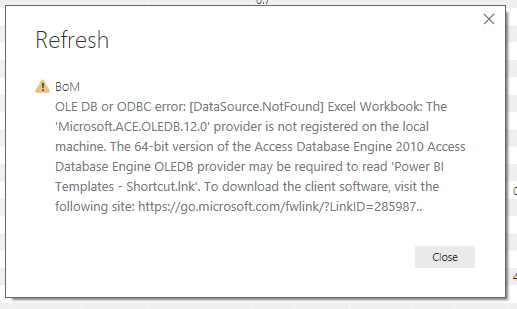 Solved: ODBC Error when changing folder name - Microsoft Fabric Community
