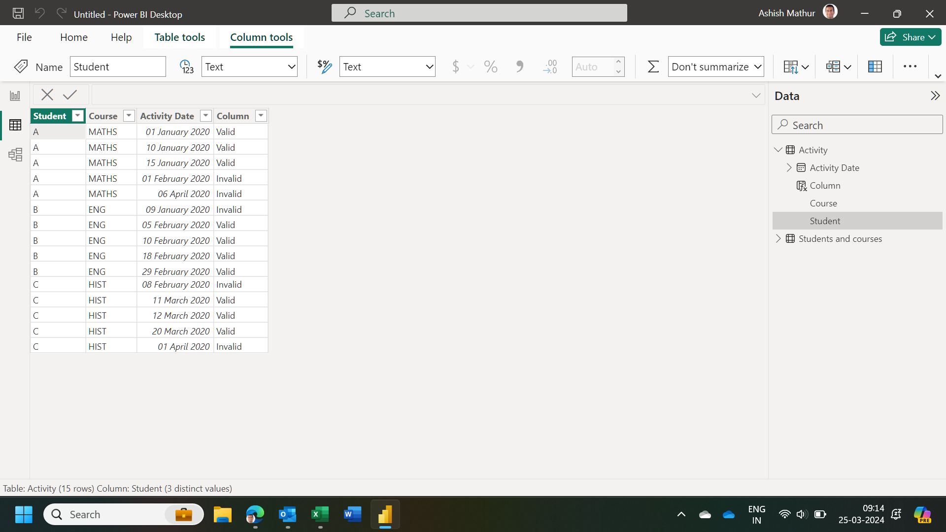 Solved: DAX Expression Fail - Microsoft Fabric Community