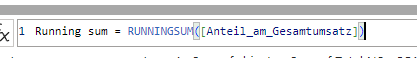 Solved: Visual calculation: running sum - sorting issue - Microsoft ...