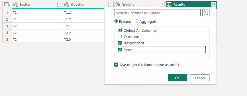 Weighted Average with Dynamic Weights - Microsoft Fabric Community