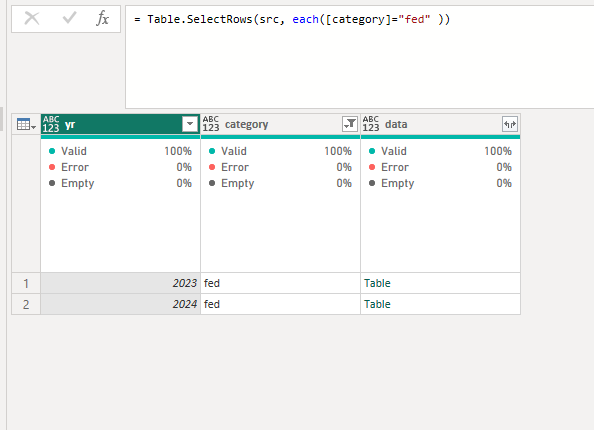 Passing on a dynamic filter table to a join - Microsoft Fabric Community