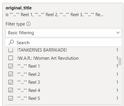 Solved: Filters: Exclude Numbers - Microsoft Fabric Community