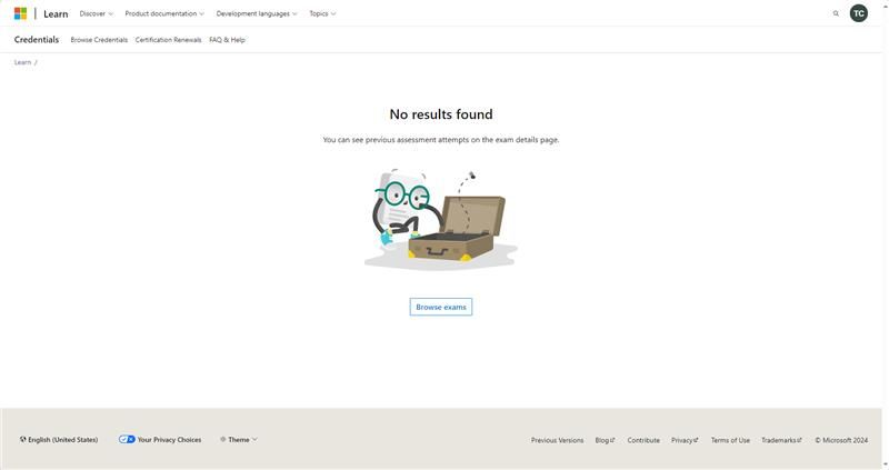 PL-300 Previous Attempts not working - Microsoft Fabric Community