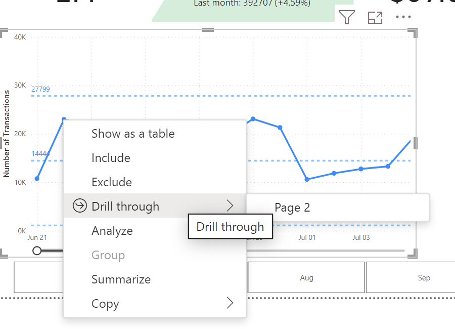 Solved: Power BI Drill Through - Microsoft Fabric Community