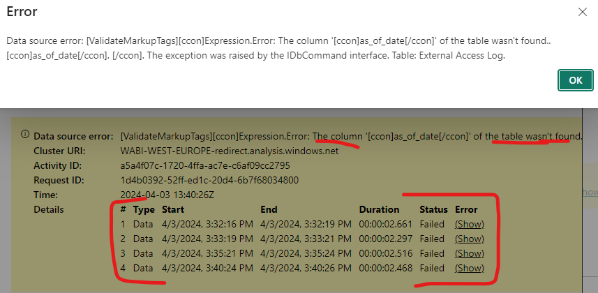 Dataset refresh on Power BI Service loop 4x starti... - Microsoft ...