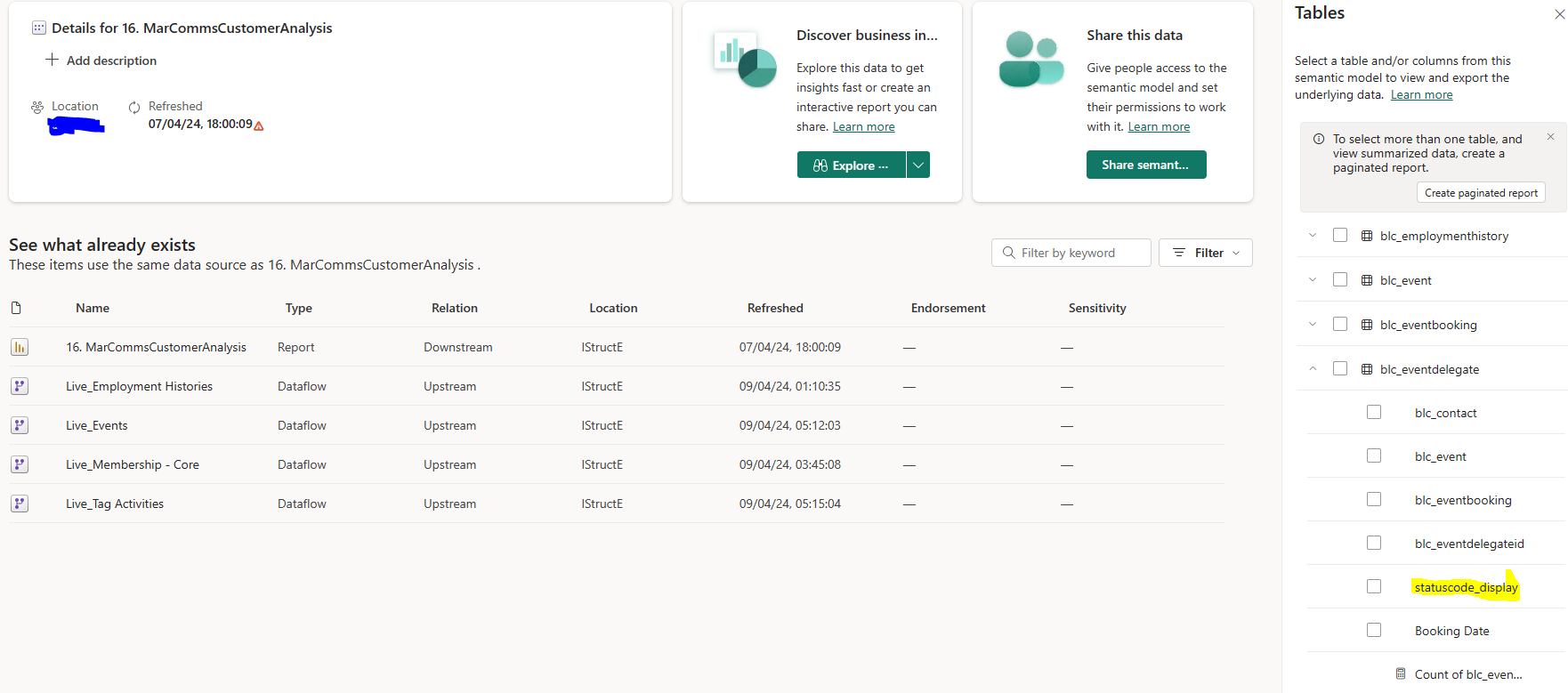Field name discrepancy causing refresh error - Microsoft Fabric Community