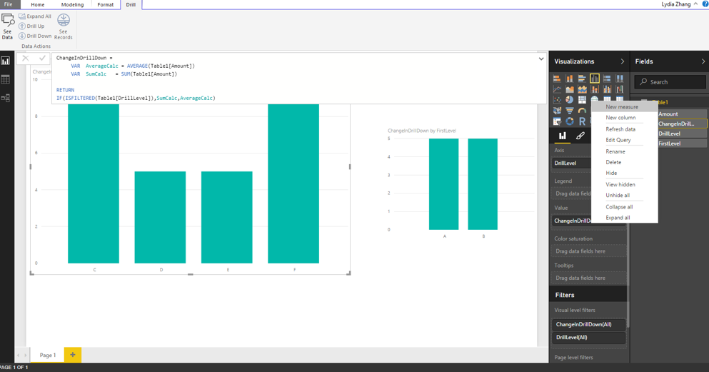 Solved: Drill down into different data - Microsoft Fabric Community