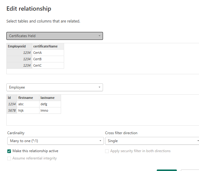 Solved: Identify Employees with Multiple Certificates usin ...